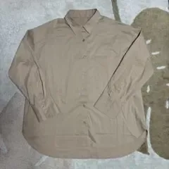 GU ブラウス ピンクベージュ