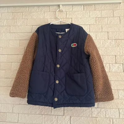 FRUIT OF THE LOOM キッズ キルティング ボア ジャケット