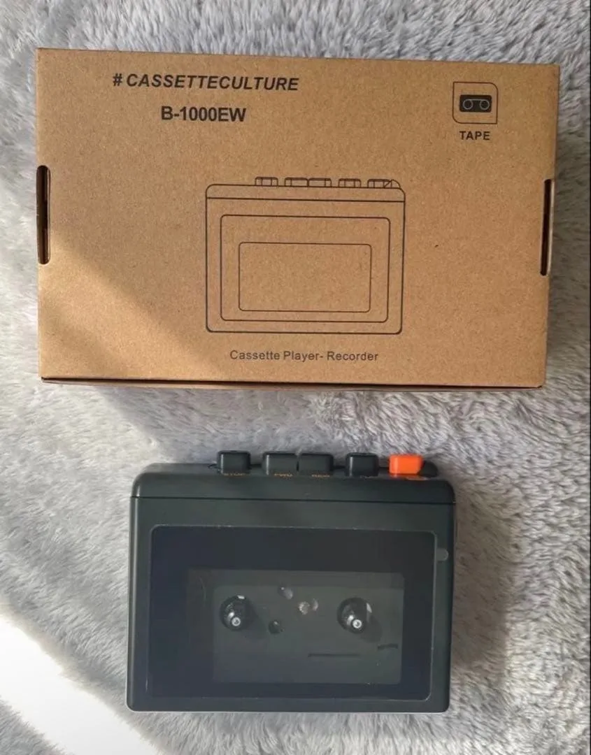 カセットプレイヤー B−1000EW 動作確認済み