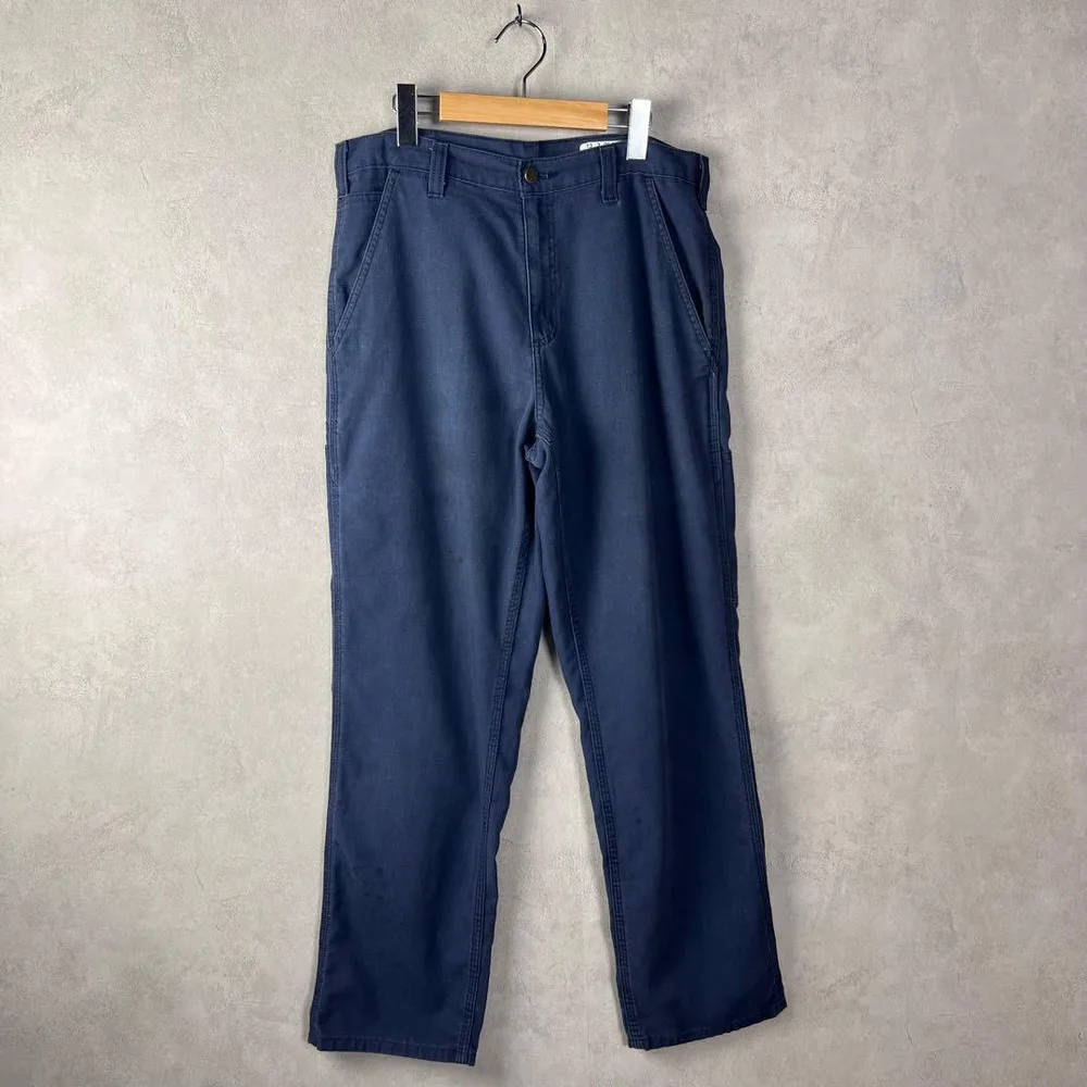 USA古着 Carhartt カーハート ペインターパンツ 紺色 vintage