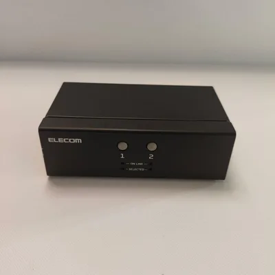 ELECOM KVMパソコン切替器 VGA 2台 KVM-NVXSN2
