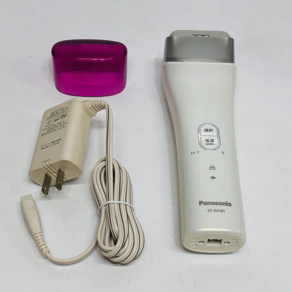 動作品 Panasonic 脱毛器 ES-WH81 光エステ m1771