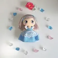 イルメール イーマリー イアンヌ ハンドメイド 水色ドレス