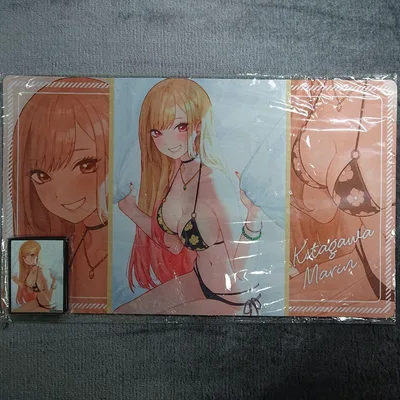 α2 着せ恋 カーテン&採寸水着 喜多川海夢 スリーブ&プレイマット