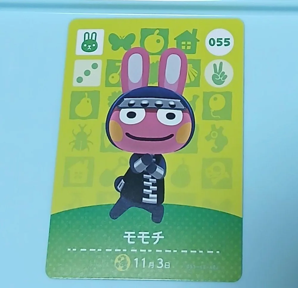 あつまれ どうぶつの森 amiiboカードモモチ
