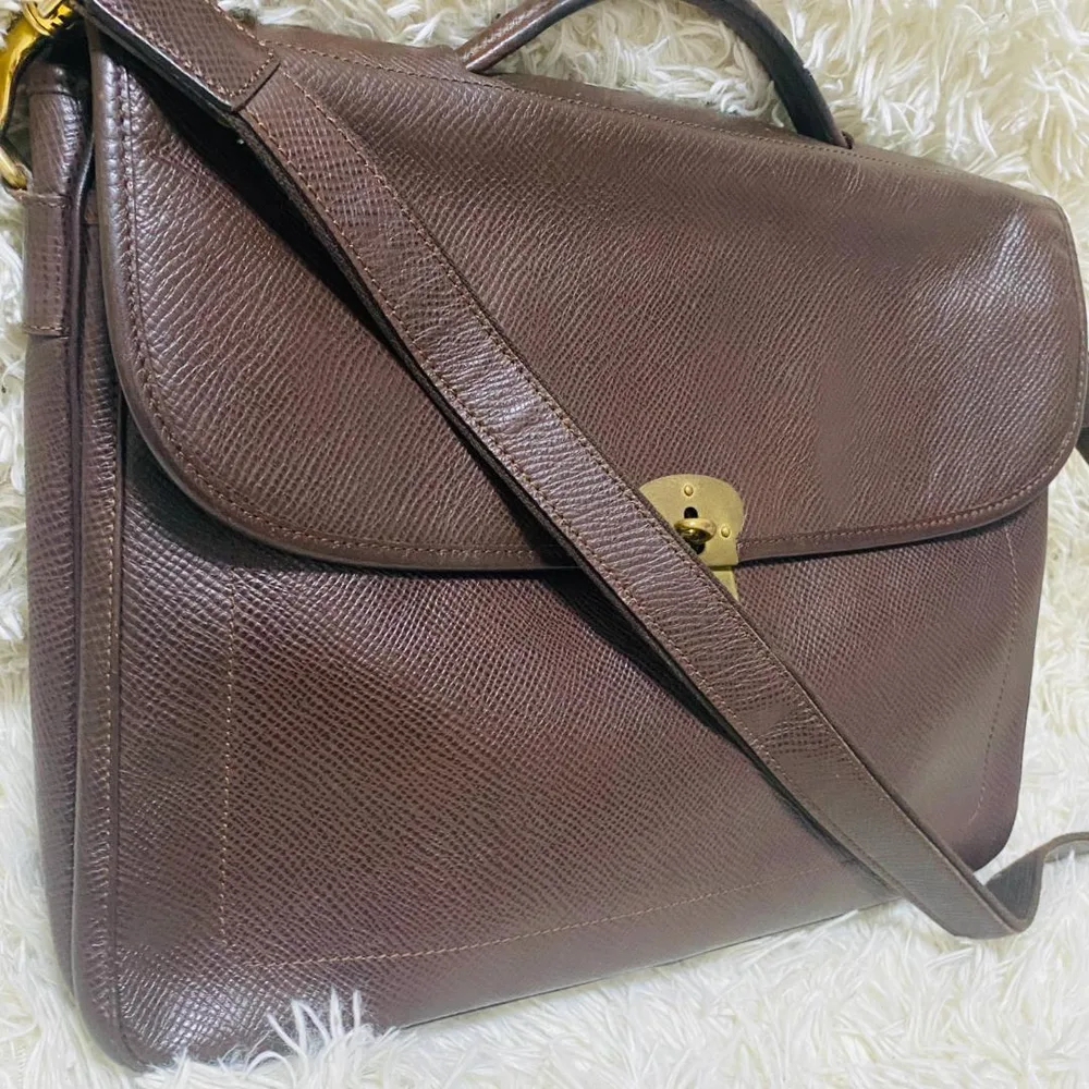 Longchamp ロンシャン ビジネスバッグ 2WAY レザー ブリーフケース