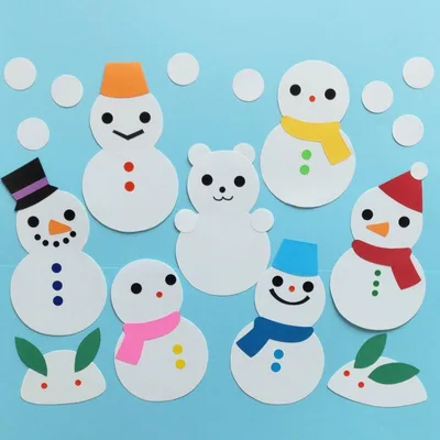 壁面飾り*雪だるま