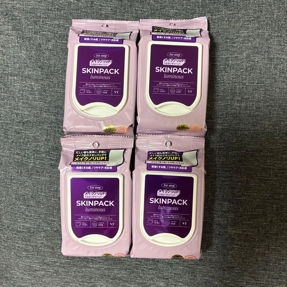 新品未開封 VT SKINPACK luminous 4個セット