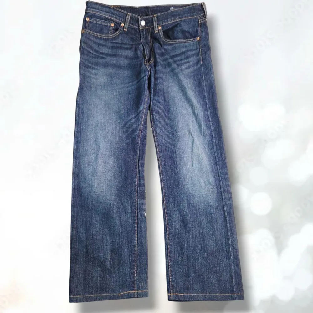 Levi's PREMIUM 505 ストレートデニムパンツ ブルー系 5900