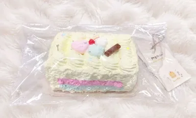 Happy hamburger キティケーキ スクイーズ