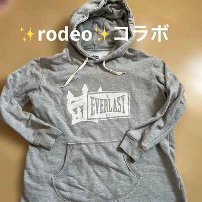 RODEO&EVERLAST パーカー グレー