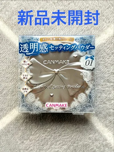 CANMAKE クリアヴェールセッティングパウダー 01