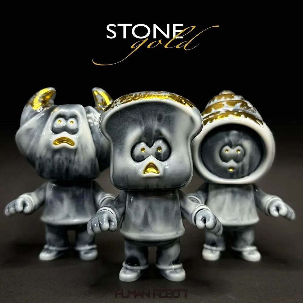 PANDEAD3体セットSTONE gold ver. HUMAN ROBOT