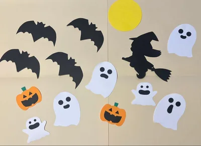 壁面飾り ハロウィン おばけ