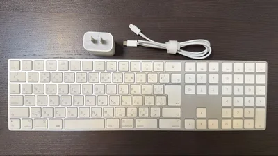Apple Magic Keyboard A1843 Apple純正電源ケーブル