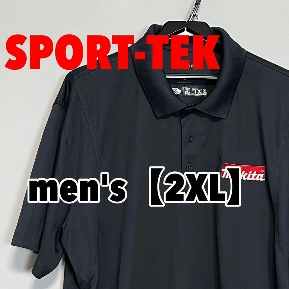 F548【SPORT-TEK】半袖ポロシャツ【2XL】