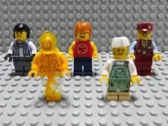 【LEGO】 レゴ ヒドゥンサイド ミニフィグ 5個セット(hs03)