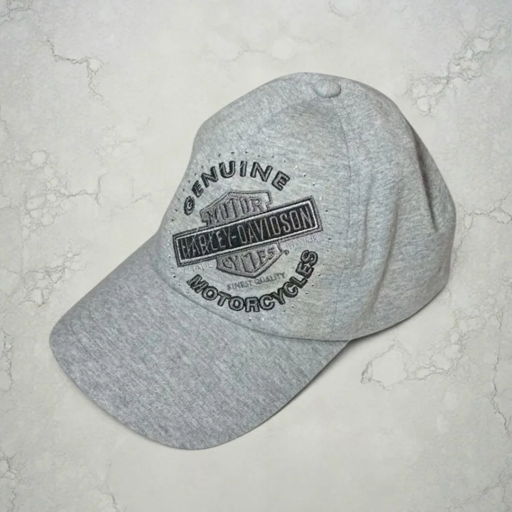 Y2K Harley-Davidson キャップ グレー
