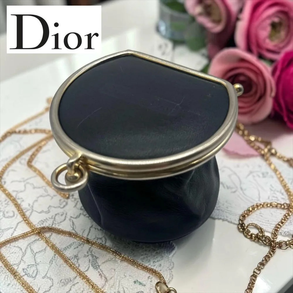 《希少美品》Dior ディオール コインケース がま口 ヴィンテージ