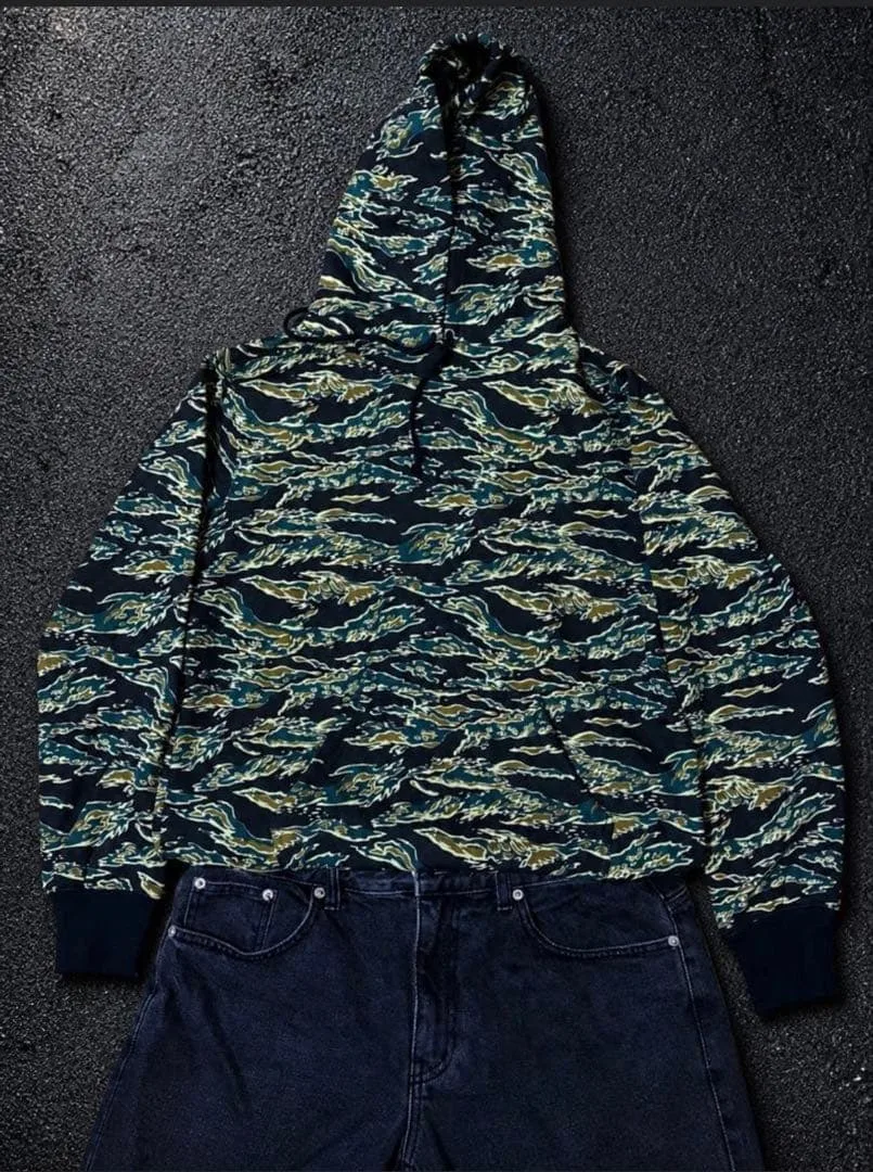 【美品】00s archive 迷彩 カモフラ foodie y2k