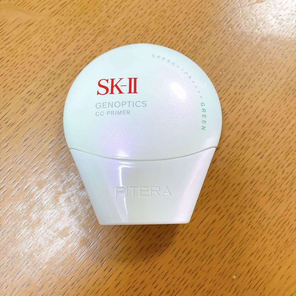 SK-II ジェノプティクスCCプライマー ミントグリーン 化粧下地日焼け止め