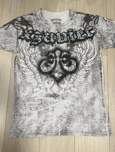 XZAVIER(エグゼビア)メンズ 半袖 グラフィック Tシャツ アメリカ製