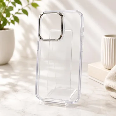 新品 iPhone15Pro スタンド搭載 ハイブリッドケース ブラック 黒