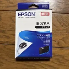 EPSON 純正 インクカートリッジ IB07KA ブラック