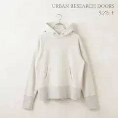 URBAN RESEARCH DOORSプルオーバーパーカー 綿100裏毛M相当