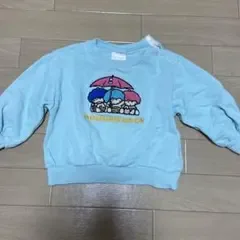futafuta ゴロピカドン トレーナー ライトブルー