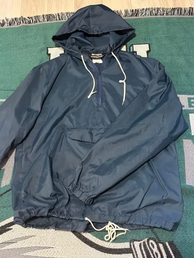 SPORTSMASTER ナイロンジャケット プルオーバー ネイビー