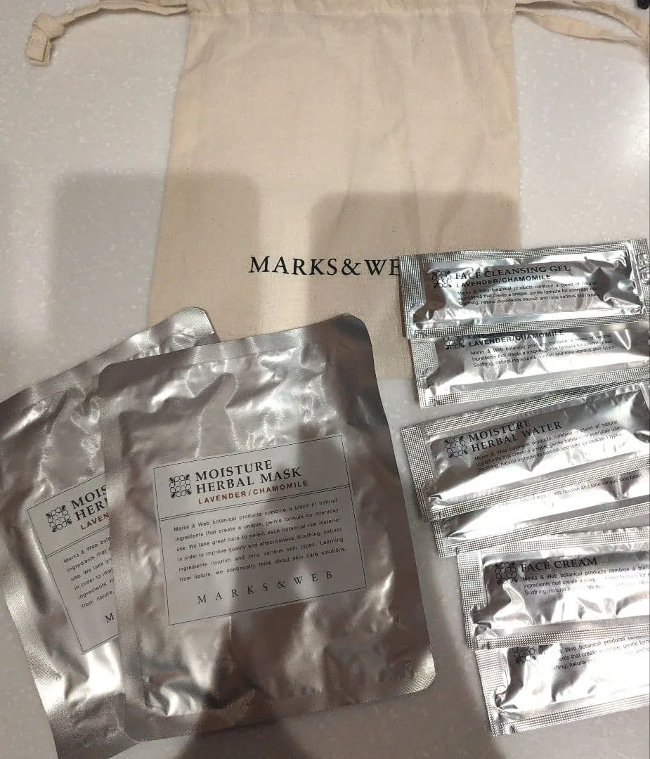 MARKS&WEB スキンケア サンプルセット