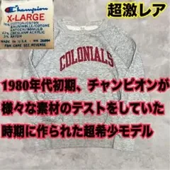 超激レア 80s 初期 チャンピオン リバースウィーブ トリコタグ XL グレー