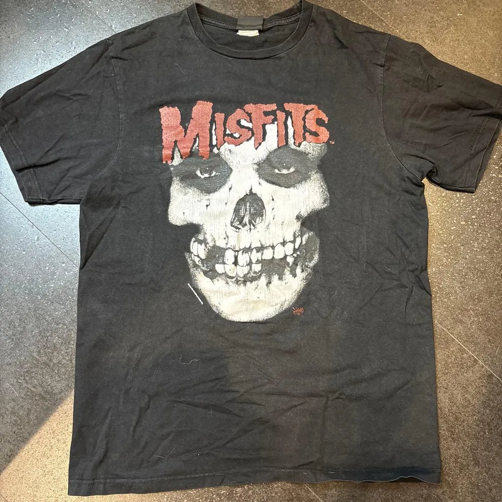 90s MISFITS Tシャツ バンドT ブラック 古着
