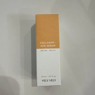 新品 VELY VELY COLLAGEN SUN SERUM 30ml