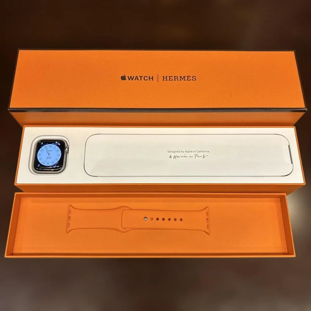 HERMES・AppleWatch40ミリseries6最大容量100%