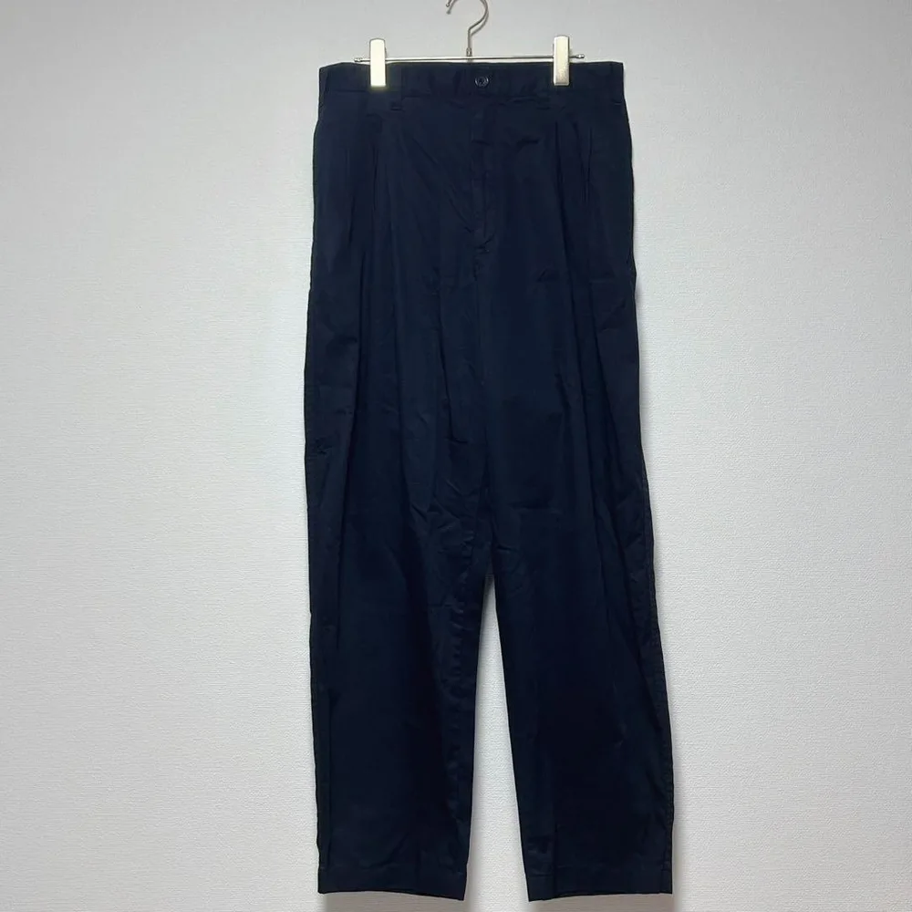 UNIQLO U タックワイドパンツ 黒 79 ユニクロ