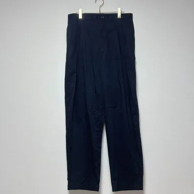 UNIQLO U タックワイドパンツ 黒 79 ユニクロ