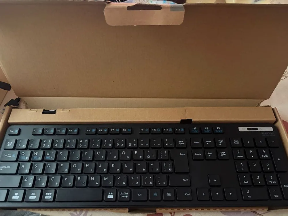 ELECOM Light Touch Keyboard TK-FBM120