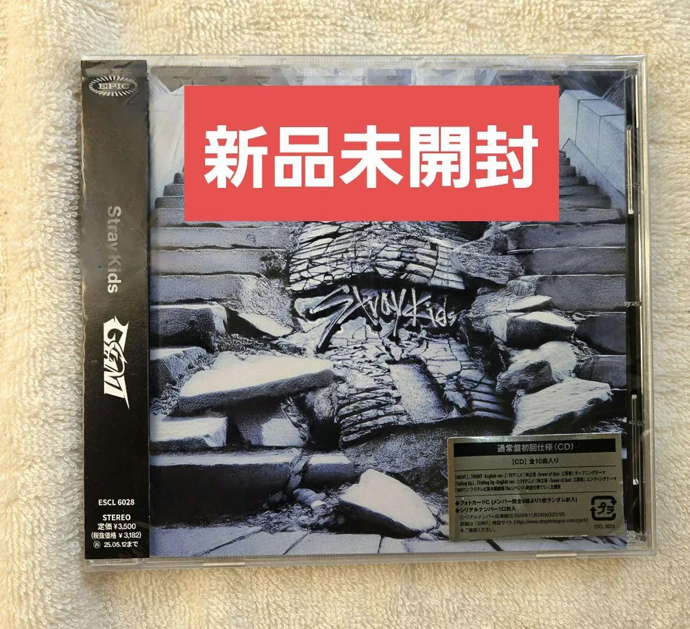 未開封 Stray Kids GIANT 通常盤初回仕様 CD スキズ