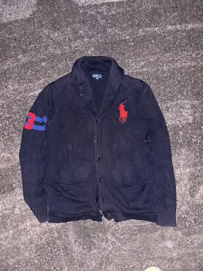Polo by Ralph Lauren ショールカラーカーディガン