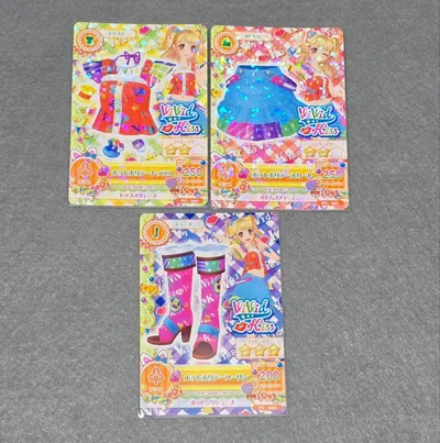 アイカツ ホットホリデーコーデ 3枚セット 夏樹みくる