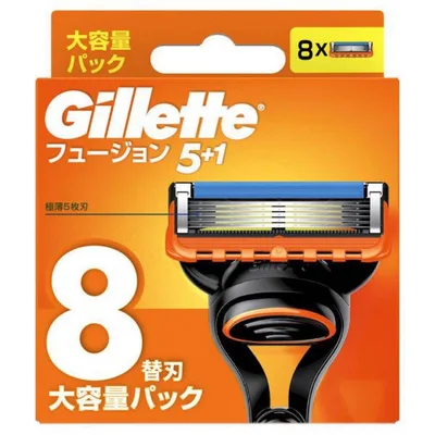 Gillette Fusion 5+1 替刃 8個入り