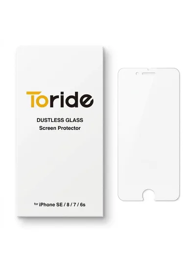 新品★Toride iPhone SE/8/7/6s ガラスフィルム 2枚