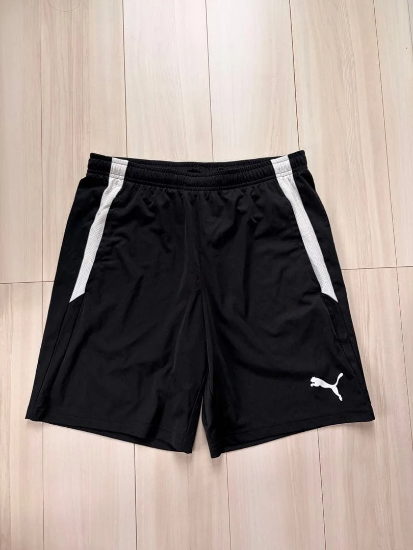 PUMA プーマ サッカー ハーフパンツ ブラック