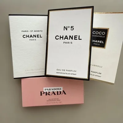 CHANEL PRADA 香水 サンプル 4点セット