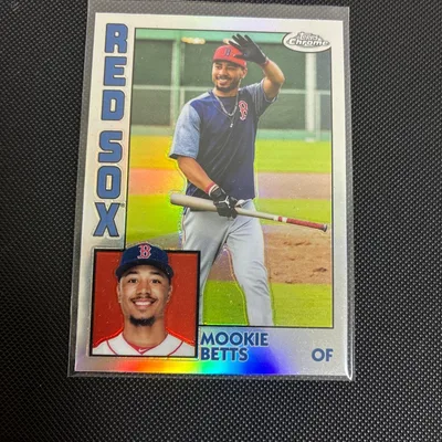Mookie Betts 2019 Topps Chrome