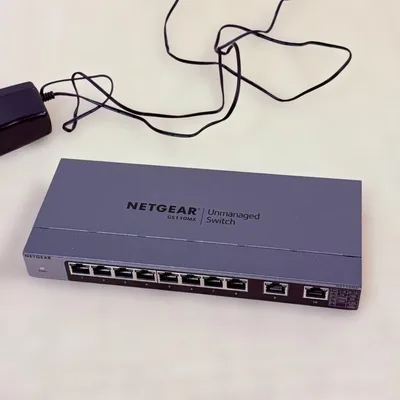 NETGEAR スイッチングハブ GS110MX 10ポート