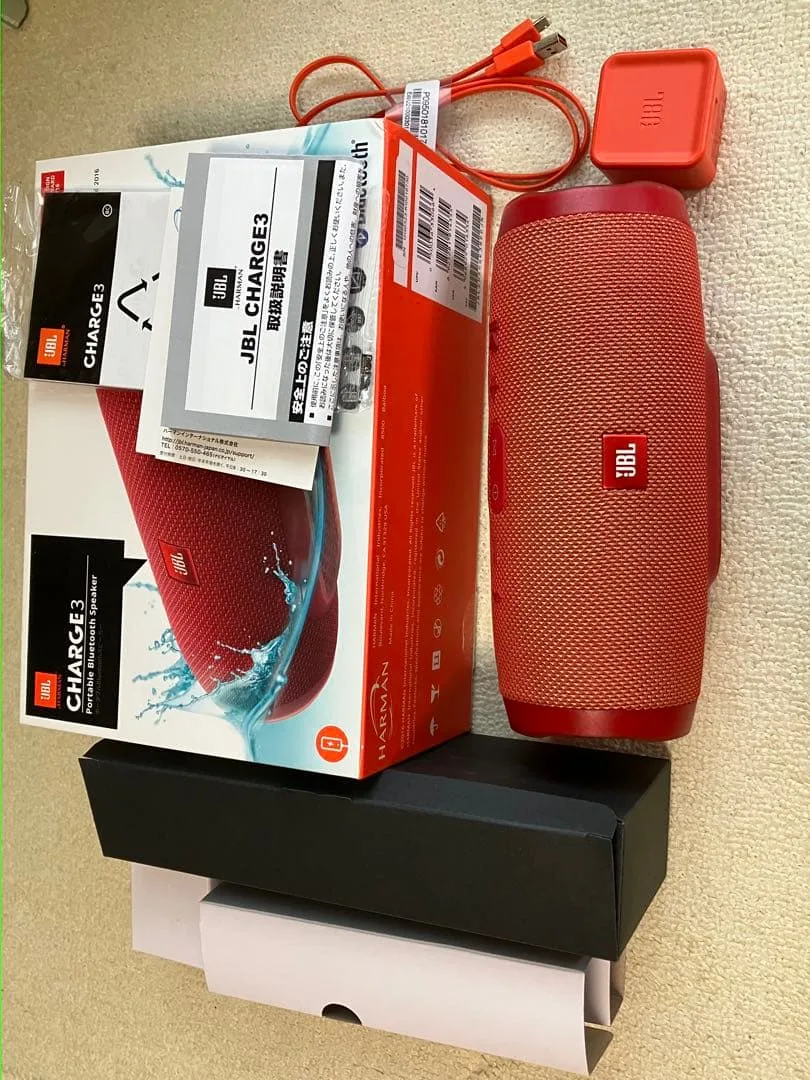 JBL Bluetooth スピーカー CHARGE3 USBケーブル付