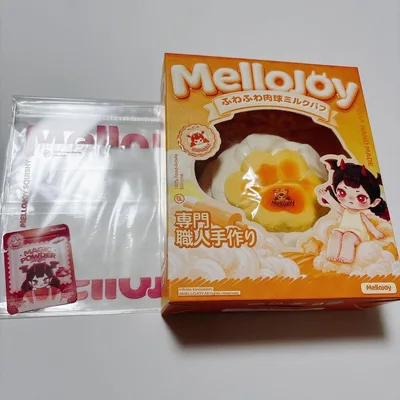Mellojoy ふわふわ肉球ミルクパフ ムースクリーム